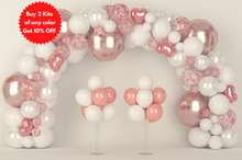 Load image into Gallery viewer, Rose Gold Balloon Arch Kit