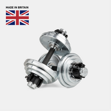 Load image into Gallery viewer, Steel Loadable Dumbbells (Pair, 6-24kgs) - Vital Gym