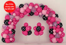 Load image into Gallery viewer, Minnie Mouse Themed Balloon Arch Kit
