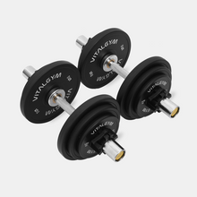 Load image into Gallery viewer, Rubber Loadable Dumbbell (Pair, 5-24kgs) - Vital Gym