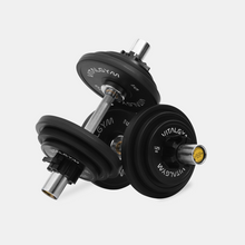 Load image into Gallery viewer, Rubber Loadable Dumbbell (Pair, 5-24kgs) - Vital Gym