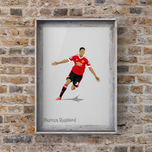 Load image into Gallery viewer, Marcus Rashford Celebration Debut Man United Print Photo