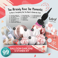 Load image into Gallery viewer, Rose Gold Balloon Arch Kit