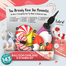 Load image into Gallery viewer, Christmas Balloon Arch Kit