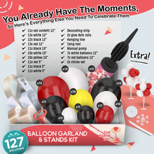 Load image into Gallery viewer, Mickey Mouse Themed Balloon Arch Kit