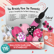 Load image into Gallery viewer, Minnie Mouse Themed Balloon Arch Kit