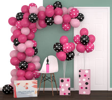 Load image into Gallery viewer, Minnie Mouse Themed Balloon Arch Kit