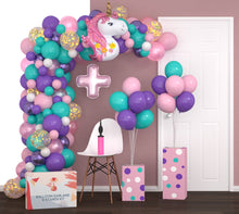 Load image into Gallery viewer, Unicorn Balloon Arch Kit