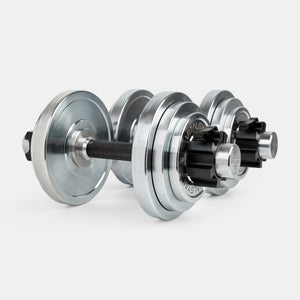 Steel Loadable Dumbbells (Pair, 6-24kgs) - Vital Gym