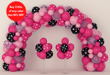 Load image into Gallery viewer, Minnie Mouse Themed Balloon Arch Kit
