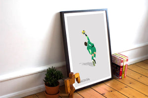 David De Gea Save Man United Print Photo