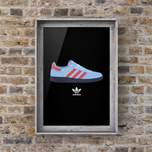 Load image into Gallery viewer, Adidas Spezial Manchester Black Background Print Photo
