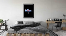 Load image into Gallery viewer, Adidas Spezial Manchester Black Background Print Photo
