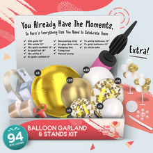 Load image into Gallery viewer, Bright Gold Balloon Arch Kit
