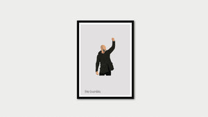 Pep Guardiola Manchester City Manager Print Photo