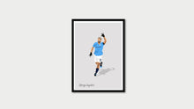 Load image into Gallery viewer, Sergio Aguero Manchester City Print Photo
