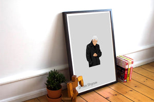 Sir Alex Ferguson 'Fergie Time' Man United Print Photo