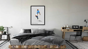 Vincent Kompany Celebration Man City Print Photo