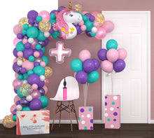 Load image into Gallery viewer, Unicorn Balloon Arch Kit
